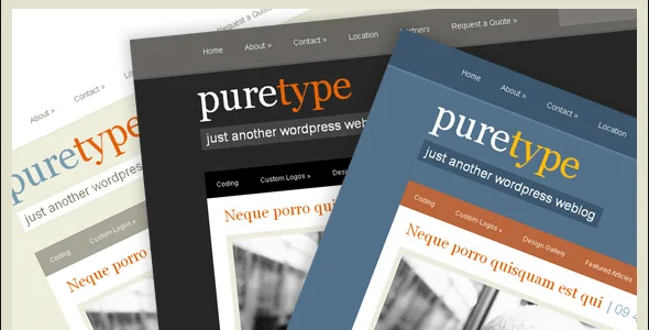 Elegant Themes PureType